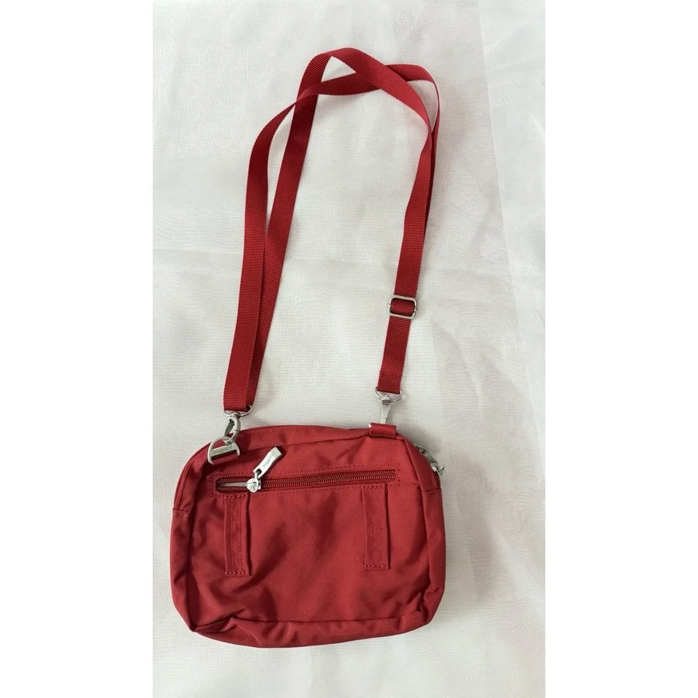 Baggallini small crossbody bag, Apple Red Purse, Shoulder Bag